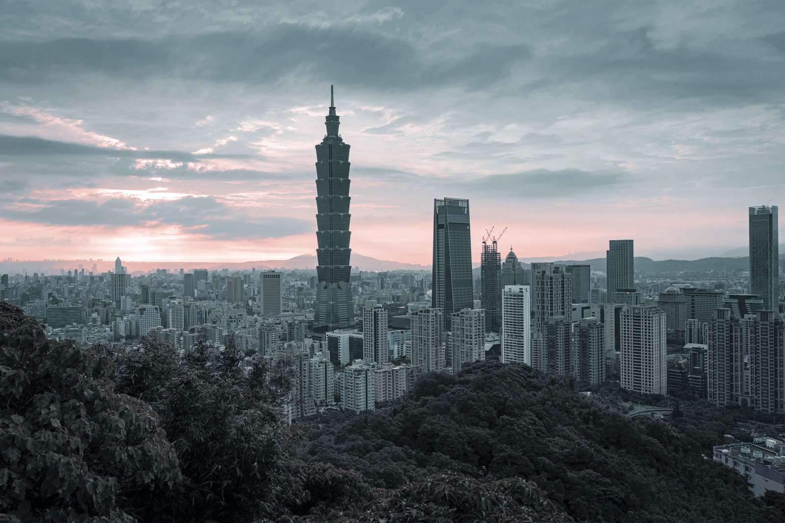 辰星商務中心 信義城市景主視覺